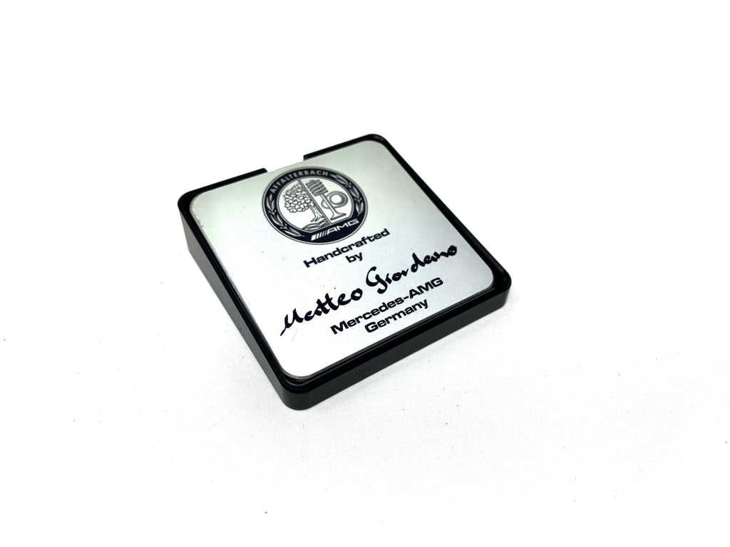 W205 C63 M177 Build Plaque Mount