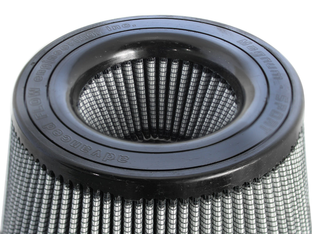 Big Gun replacement air filter - inverted top detail
