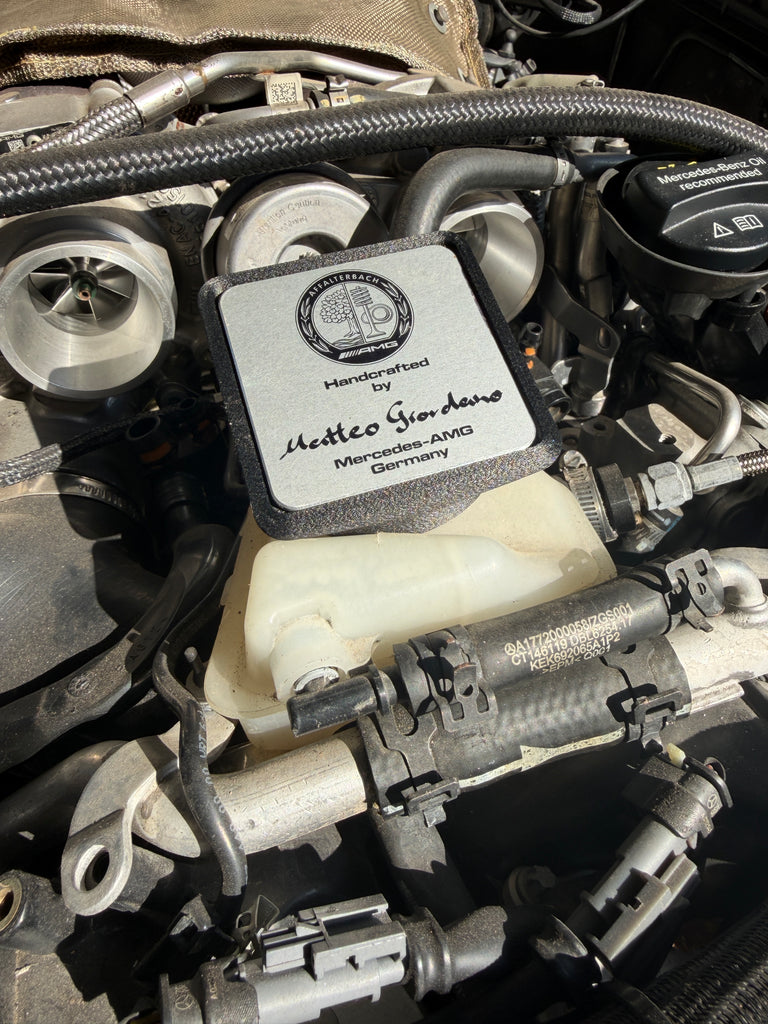 W205 C63 M177 Build Plaque Mount