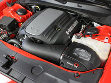 Load image into Gallery viewer, aFe Momentum GT intake installed in Charger engine bay