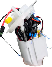 Load image into Gallery viewer, Close-up of an automotive fuel pump with wiring and components on a white background