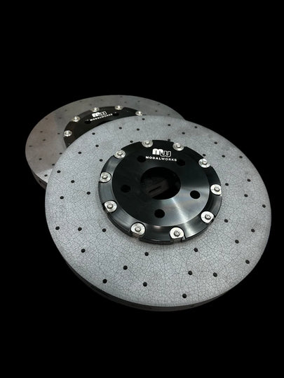 ModalWorks carbon ceramic front rotors for WK2 Trackhawk and Durango