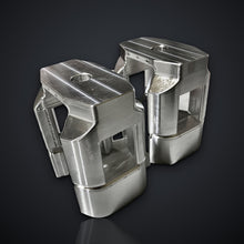 Load image into Gallery viewer, ModalWorks billet 6061 rear subframe bushing lockout inserts for WK2 Trackhawk, pair