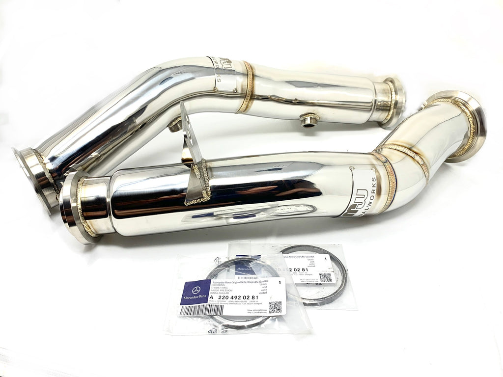 Mercedes-Benz M276 W205 and W213 Downpipes (400, 450, 43AMG vehicles)